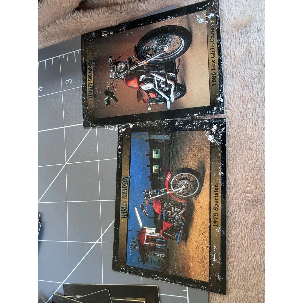 Vintage 1992 Harley-Davidson Series I Factory Set 100 Collector Cards Hologram